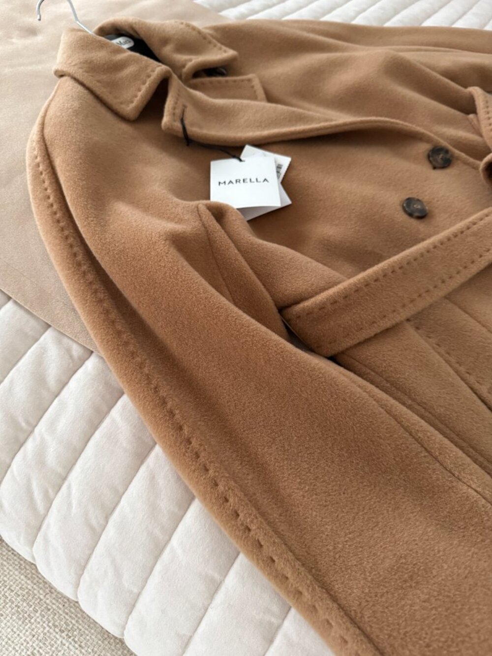 New Max Mara Marella Wool Coat Manuela US size 4 - Picture 3 of 12